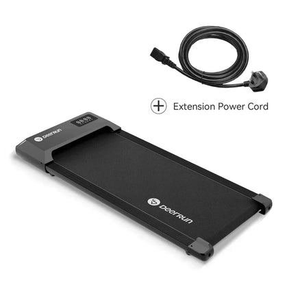 SlimFold Ultra-Quiet Treadmill – Slide-Under Bed/Closet, Space-Saving Portable Cardio