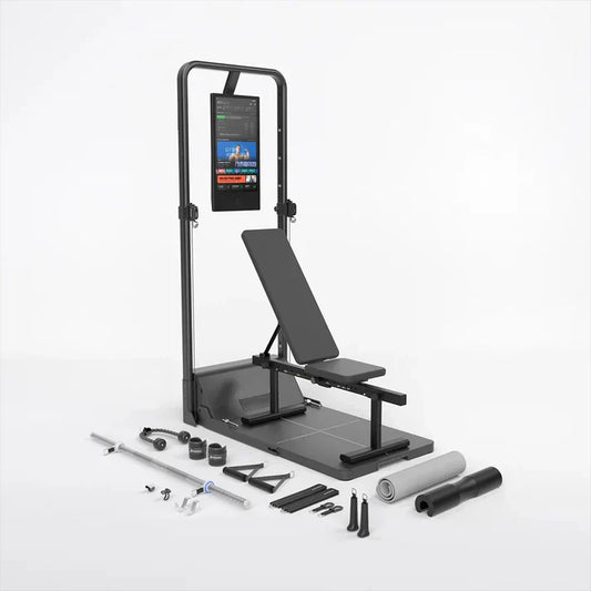 PowerTower 200 – All-in-One Cable Trainer + Squat Rack, Full-Body Home Gym